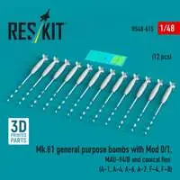 1/48 Scale Model Kit - Detail-Up Parts