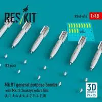 1/48 Scale Model Kit - Detail-Up Parts