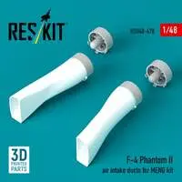 1/48 Scale Model Kit - Detail-Up Parts / F-4