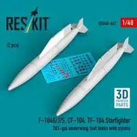 1/48 Scale Model Kit - Detail-Up Parts / Lockheed F-104 Starfighter